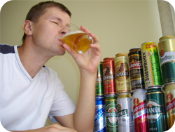 Алкоголизм у молодого человека